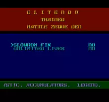 Image n° 1 - screenshots  : Battle Zeque Den